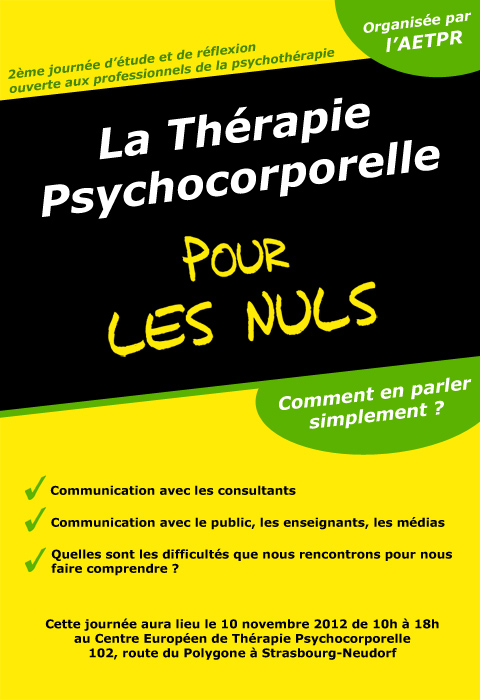 la therapie psychocorporelle pour les nuls