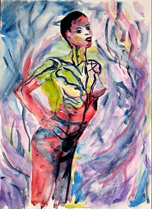 droite epanouissement gauche retrecissement